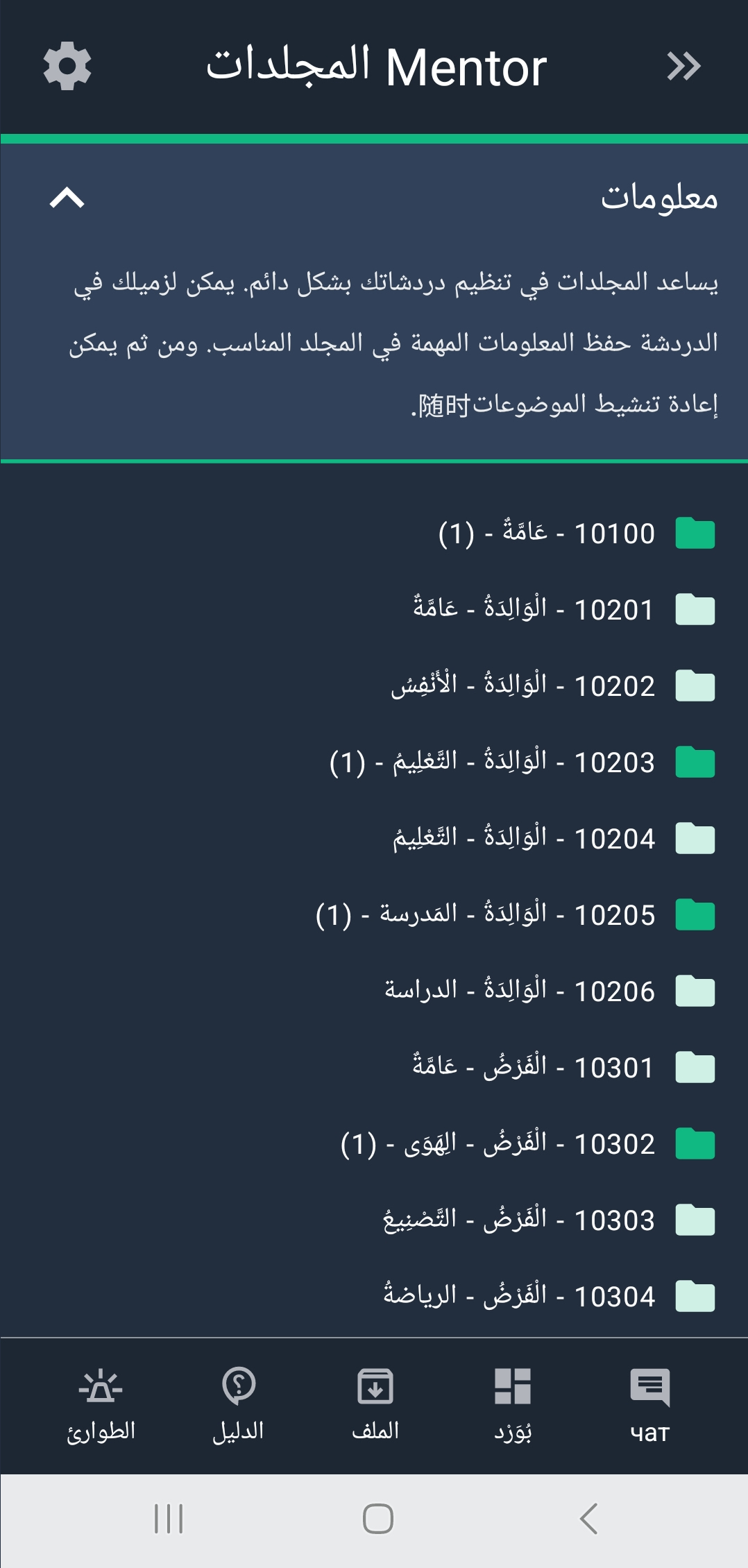 مجلدات Syndaris Mentor